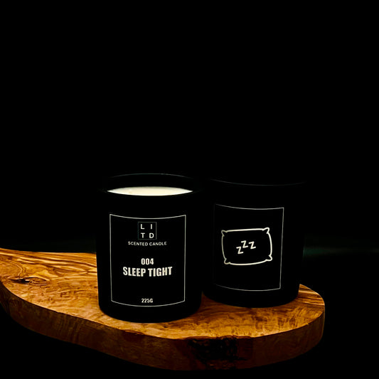 SOY WAX SCENTED CANDLE - 004 SLEEP TIGHT